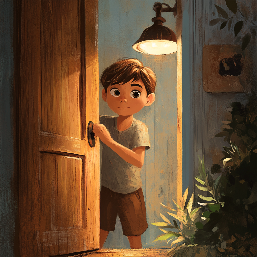 Das Kind Hinter Der Tür